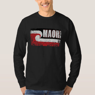 Maori Flag New Zealand Flag T-Shirt