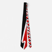 Maori Flag, Wave & New Zealand business /sufr Tie (Front)