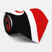 Maori Flag, Wave & New Zealand business /sufr Tie (Rolled)