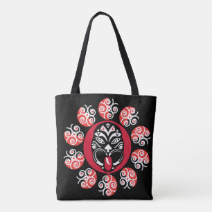 Maori Haka New Zealand Native Art Decor Tabl Tote Bag
