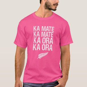 Maori Haka New Zealand Sport Team Fan Rugby For T-Shirt