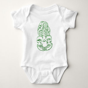 Maori Hei-Tiki Sketch Infant Baby Bodysuit