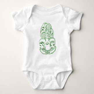 Maori Hei-Tiki Sketch Infant Baby Bodysuit
