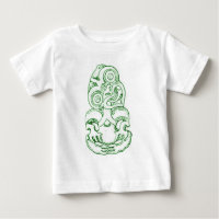 Maori Hei-Tiki Sketch Infant T-Shirt