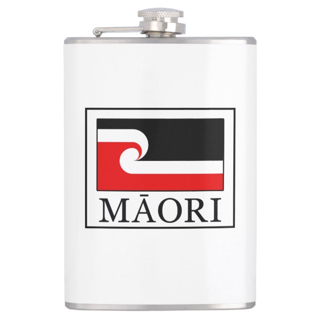 Maori Hip Flask (Front)