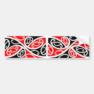 Maori Kowhaiwhai Pattern 1 Sticker