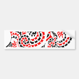 Maori Kowhaiwhai Pattern 4 Sticker
