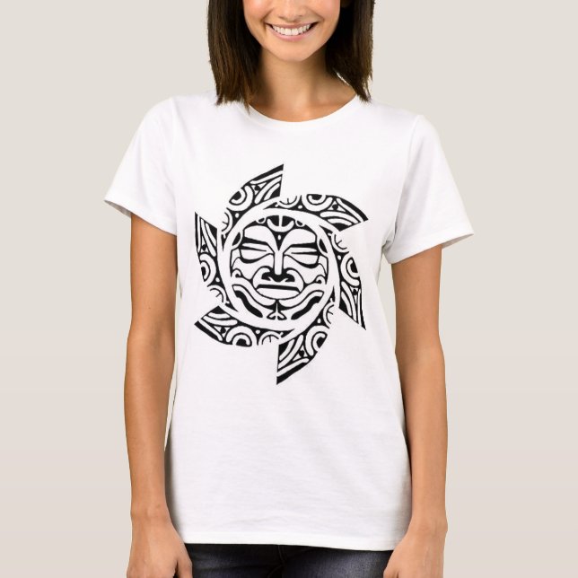 Maori Mask T-Shirt (Front)