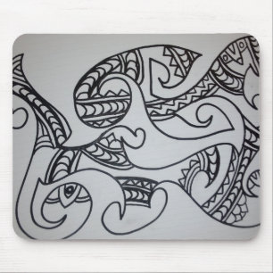 Maori Motif design Mouse Pad