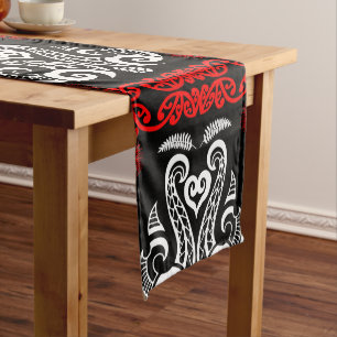 Māori New Zealand Art Long Table Runner