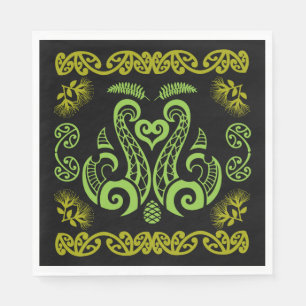 Māori New Zealand Art Napkin