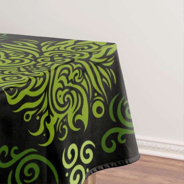 Māori New Zealand Art Tablecloth (In Situ)