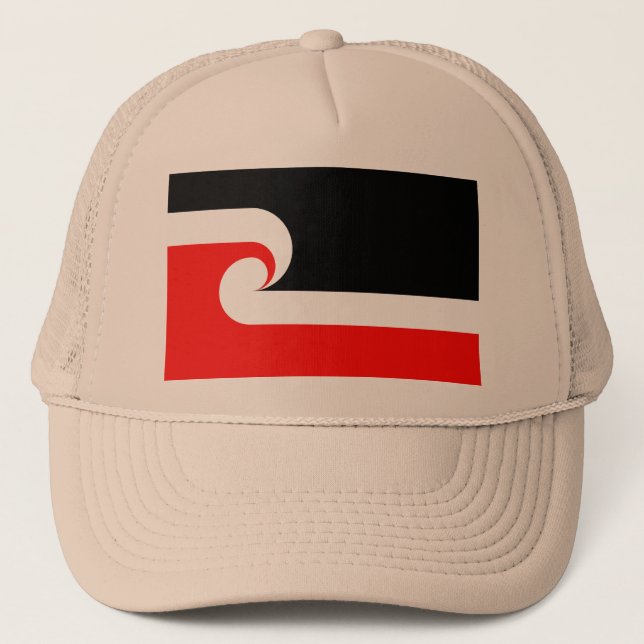 Maori, New Zealand Trucker Hat (Front)