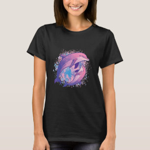 Maori Polynesian Dolphin Just a Girl Who Loves Do T-Shirt