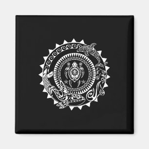 Maori Polynesian Tattoo Orca Dolphin Turtle Scuba  Magnet