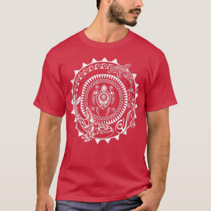 Maori Polynesian Tattoo Orca Dolphin Turtle Scuba  T-Shirt