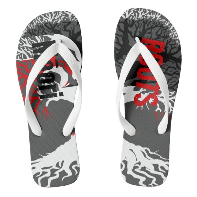 Māori ROOTS Jandals (Footbed)