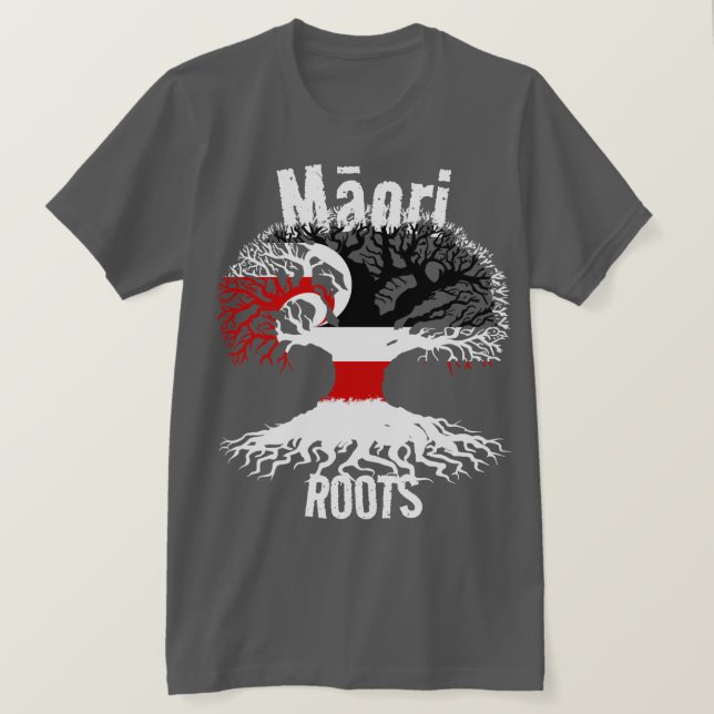 Māori ROOTS T-Shirt (Design Front)