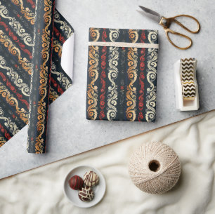 Māori Tribal Designs with Koru Patterns - Symboliz Wrapping Paper