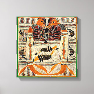 Maori Tribal Folklore Canvas Print