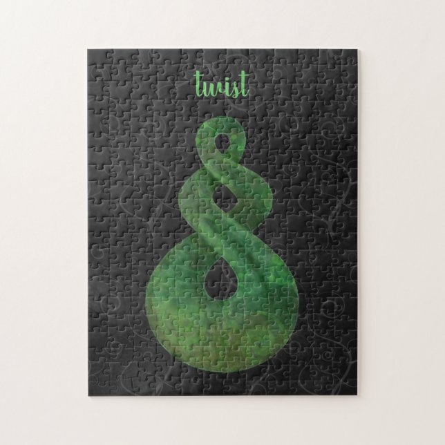 Maori twist jigsaw puzzle (Vertical)