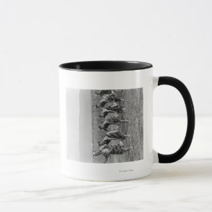Maori War Dance Photograph Mug