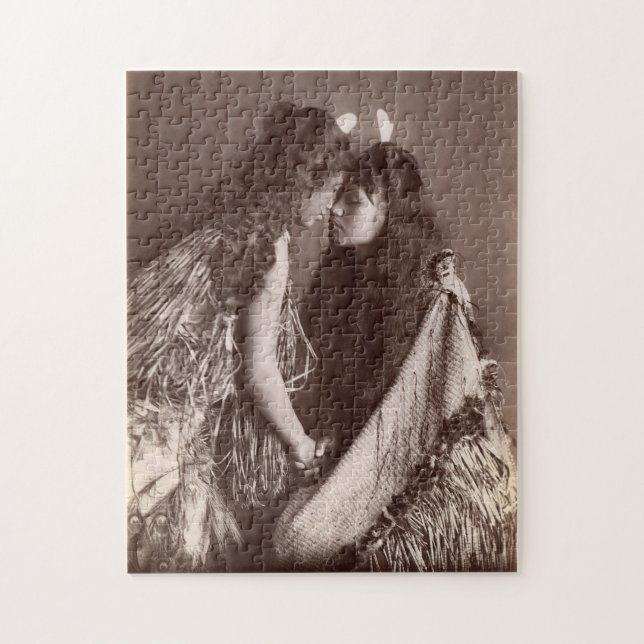 Maori Women, New Zealand Jigsaw Puzzle (Vertical)