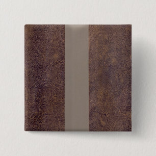 Map 15 Cm Square Badge