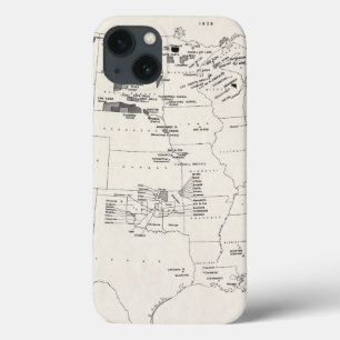 MAP: AMERICAN INDIANS 2 iPhone 13 CASE