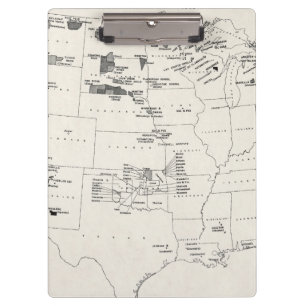 MAP: AMERICAN INDIANS 2 CLIPBOARD