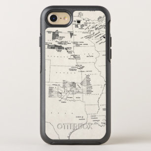 MAP: AMERICAN INDIANS 2 OtterBox SYMMETRY iPhone 8/7 CASE