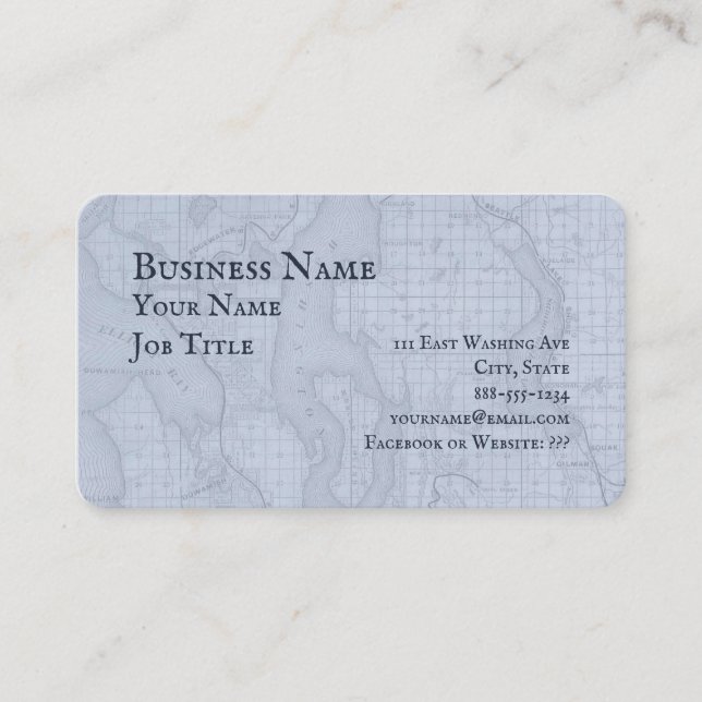 Map Appointment Card (Front)