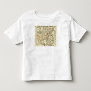 Map Atlantic Coast Line Toddler T-Shirt