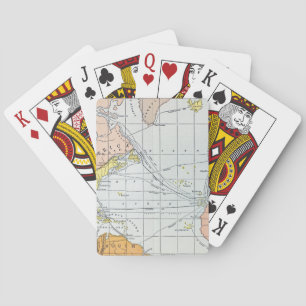 MAP: ATLANTIC VOYAGES PLAYING CARDS