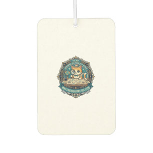 Map Cartography Cat Funny Cat Lover Design - Map C Car Air Freshener