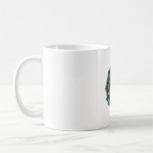 Map Cartography Cat Funny Cat Lover Design - Map C Coffee Mug