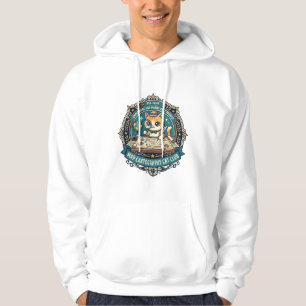 Map Cartography Cat Funny Cat Lover Design - Map C Hoodie