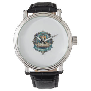Map Cartography Cat Funny Cat Lover Design - Map C Watch