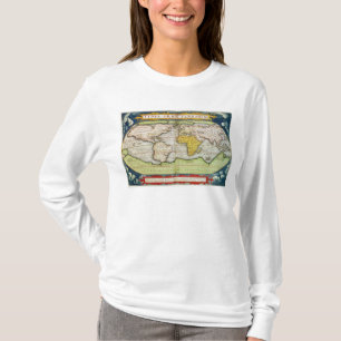 Map charting Sir Francis Drake's T-Shirt