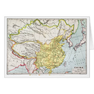 MAP: CHINA, 1910