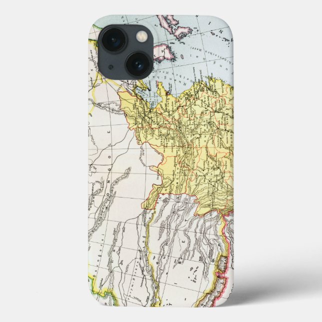 MAP: CHINA, 1910 Case-Mate iPhone CASE (Back)