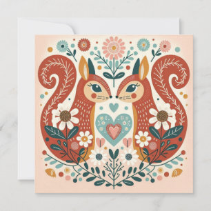 Map, Christmas Invitation