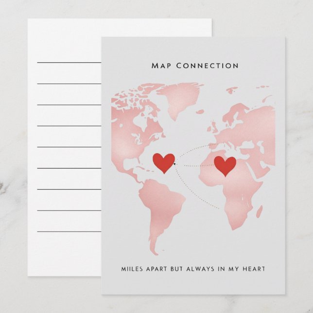Map Connection Card (Front/Back)