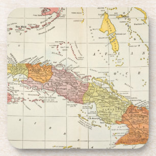 MAP: CUBA, 1900 COASTER