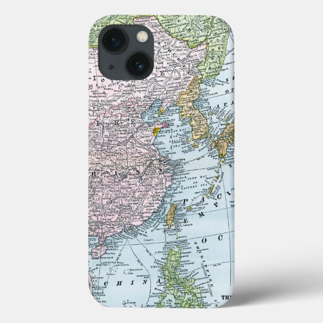 MAP: EAST ASIA, 1907 Case-Mate iPhone CASE (Back)