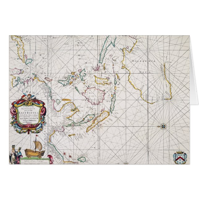 MAP: EAST INDIES, 1670 (Front Horizontal)