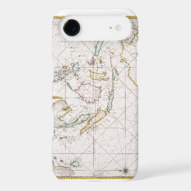 MAP: EAST INDIES, 1670 Case-Mate SAMSUNG GALAXY CASE (Back)