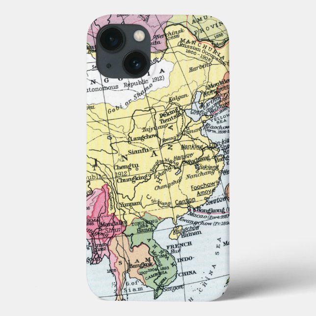 MAP: EUROPE IN ASIA Case-Mate iPhone CASE (Back)