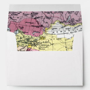 MAP: EUROPE IN ASIA ENVELOPE