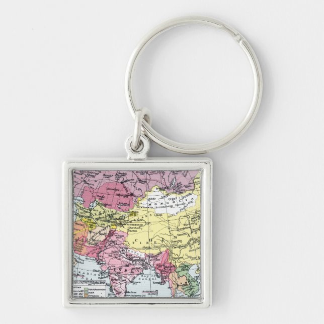 MAP: EUROPE IN ASIA KEY RING (Front)